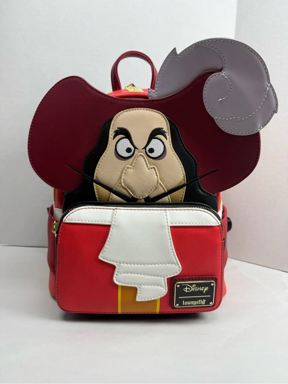 Loungefly Disney Peter Pan Captain Hook Cosplay Mini Backpack